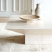 Icon Whitewashed Pine Wood 48" Square Coffee Table