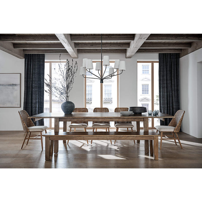 Basque Grey Wash 65" Dining Table