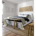 Cozysoft Organic Cotton Jersey Light Grey Full Bed Sheet Set