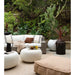Abaco 83" Resin Wicker Outdoor Sofa with Canvas Natural Sunbrella ® Cushions