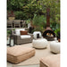 Modern Crock Tall Black Planter