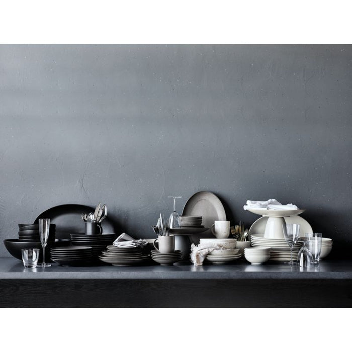 Craft Charcoal Grey Stoneware Flat Dinner Plate