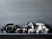 Craft Matte Black Stoneware Coupe Dinner Plate