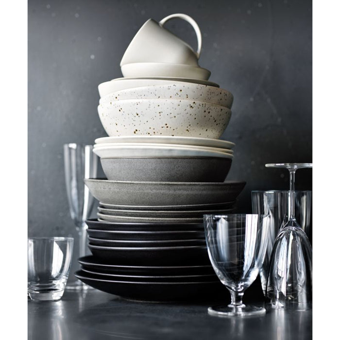 Craft Charcoal Grey Stoneware Flat Dinner Plate