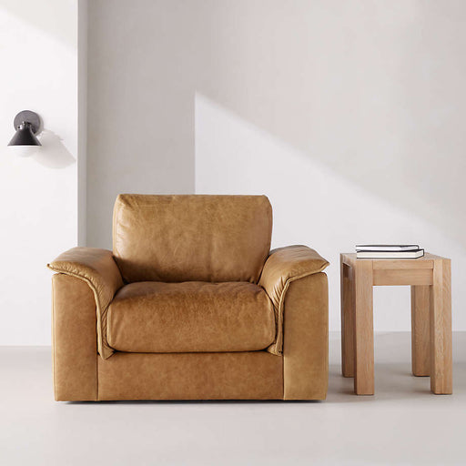 Wythe Oversized Leather Chair