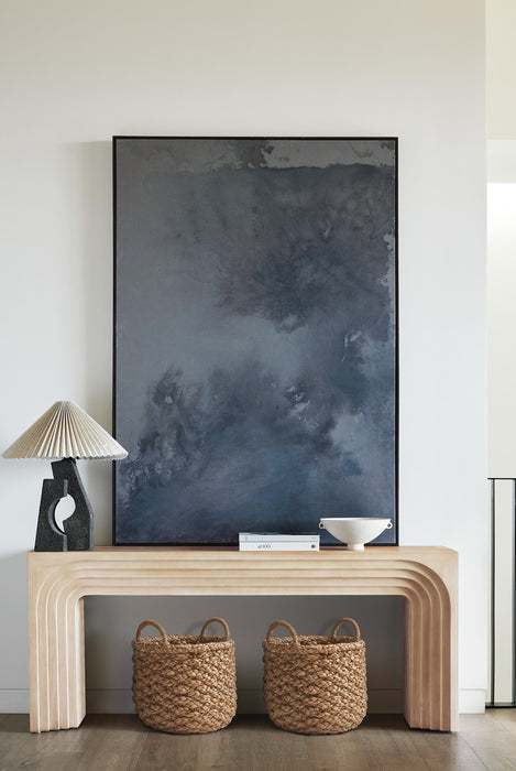 "The Unknown" Framed Green Wall Art Print 51"x73"