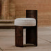 Coquette Burl Wood Accent Chair by Athena Calderone