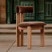 Ceremonie Dresden Brown Dining Chair by Athena Calderone
