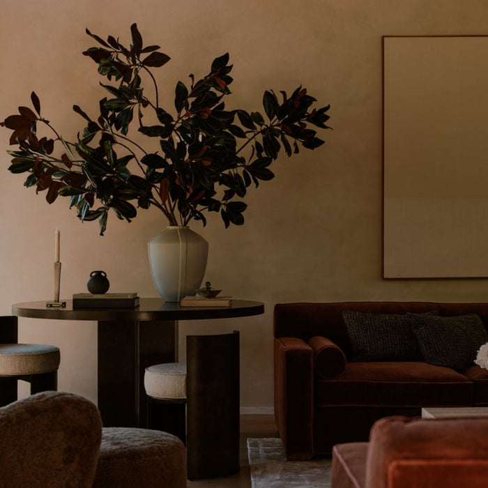 Coquette Burl Wood Accent Chair by Athena Calderone