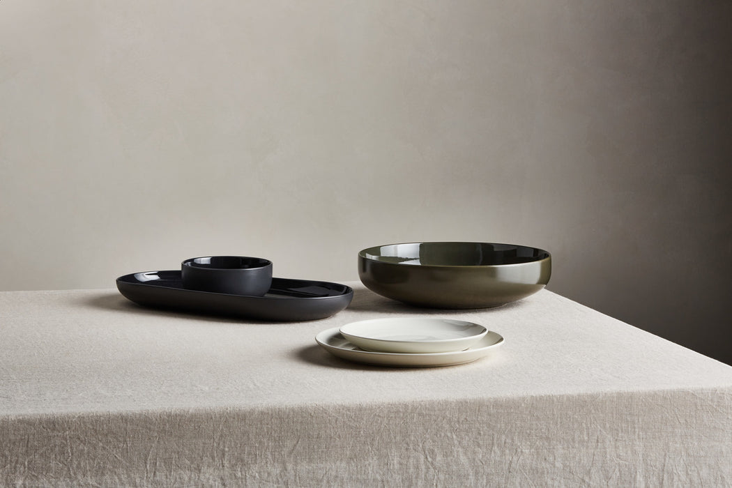 Hudson Charcoal Stoneware Serving Bowl