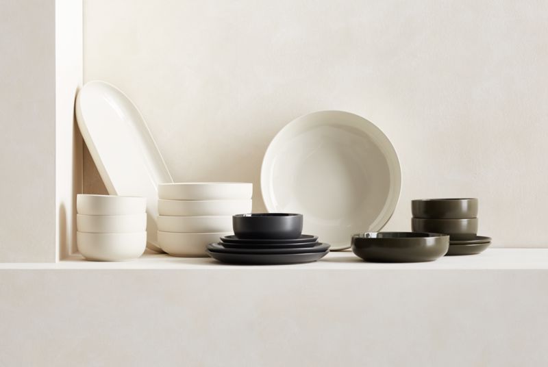 Hudson Charcoal Stoneware Dinner Plate