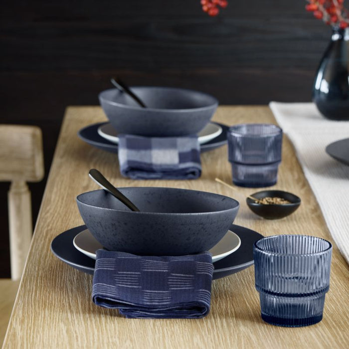 Craft Indigo Stoneware Coupe Dinner Plate