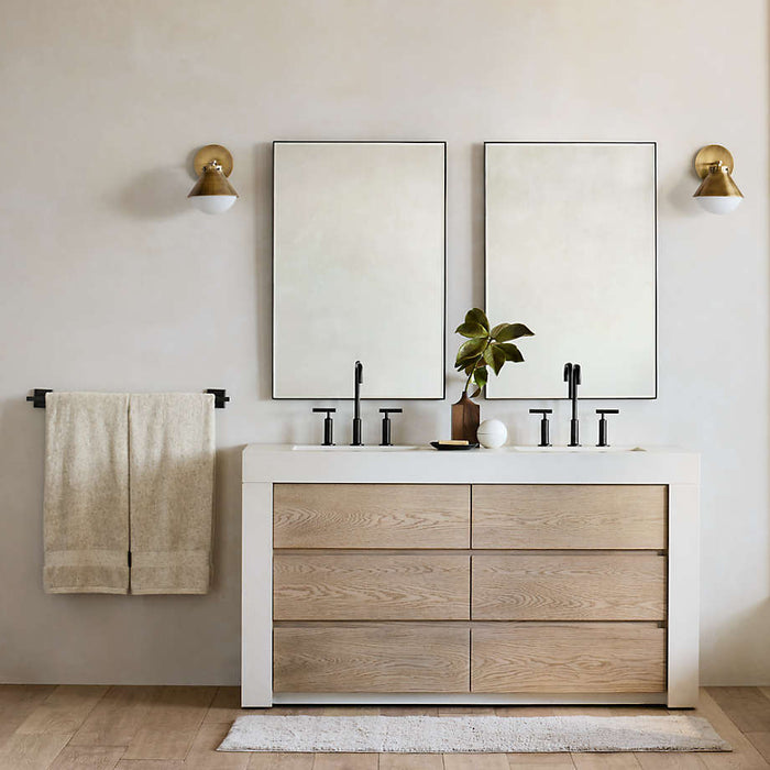 Rylan Organic Cotton Natural Taupe Bath Mat 24"x36"