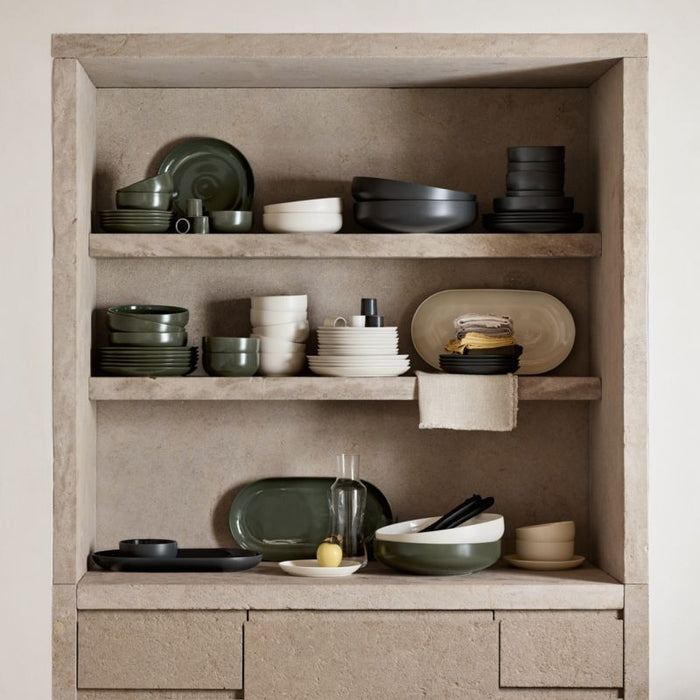 Hudson Charcoal Stoneware Dinner Plate