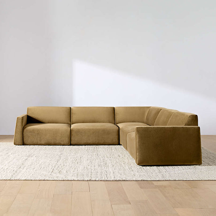 Eero Modular 5-Piece L-Shaped Sectional Sofa by Jeremiah Brent