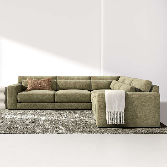 Retreat 3-Piece L-Shaped Sectional Sofa