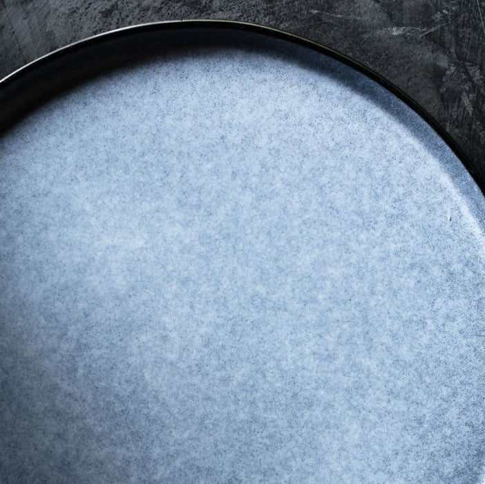 Mercer Arctic Blue Recycled Stoneware Dinner Plate