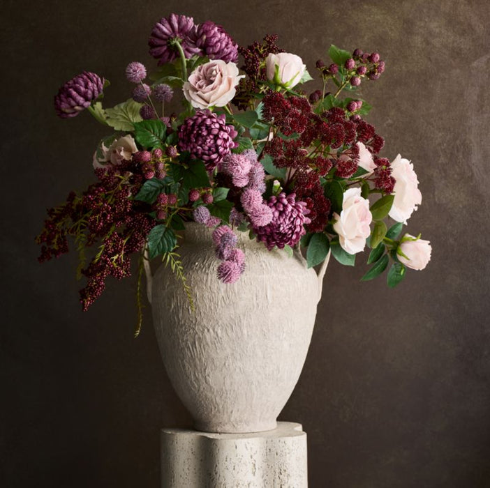 Faux Purple Chrysanthemum Stem 26" by Abigail Ahern