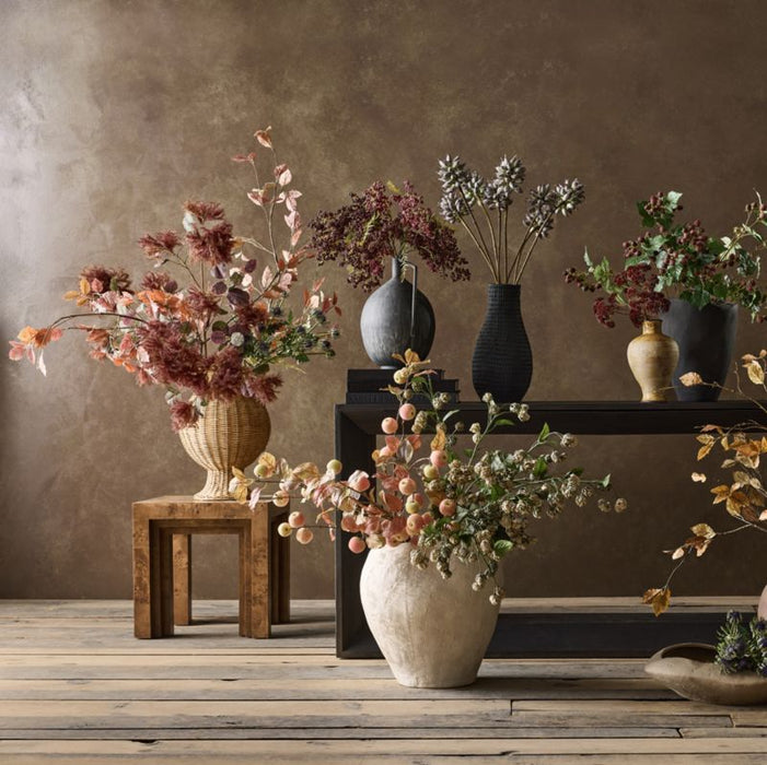 Faux Flowering Smokebush Stem 44"