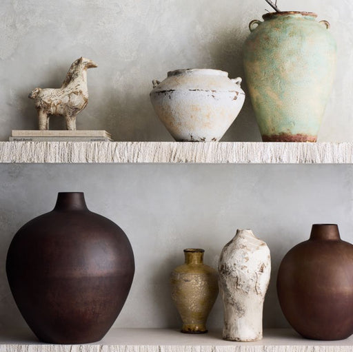 Apone Small Iron Vase 14"