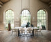 Solara 84" Marble Dining Table by Jeremiah Brent