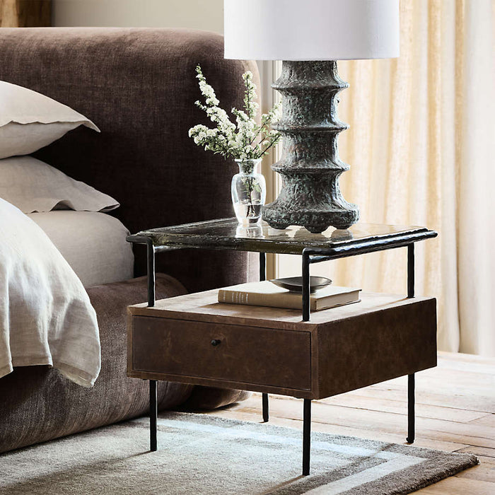 Curios Upholstered Queen Bed by Jeremiah Brent