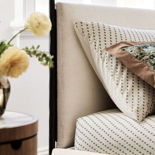 Coveteur Upholstered Queen Canopy Bed