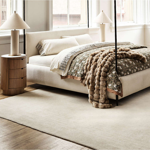 Coveteur Upholstered King Canopy Bed
