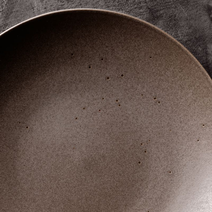 Craft Espresso Stoneware Coupe Salad Plate