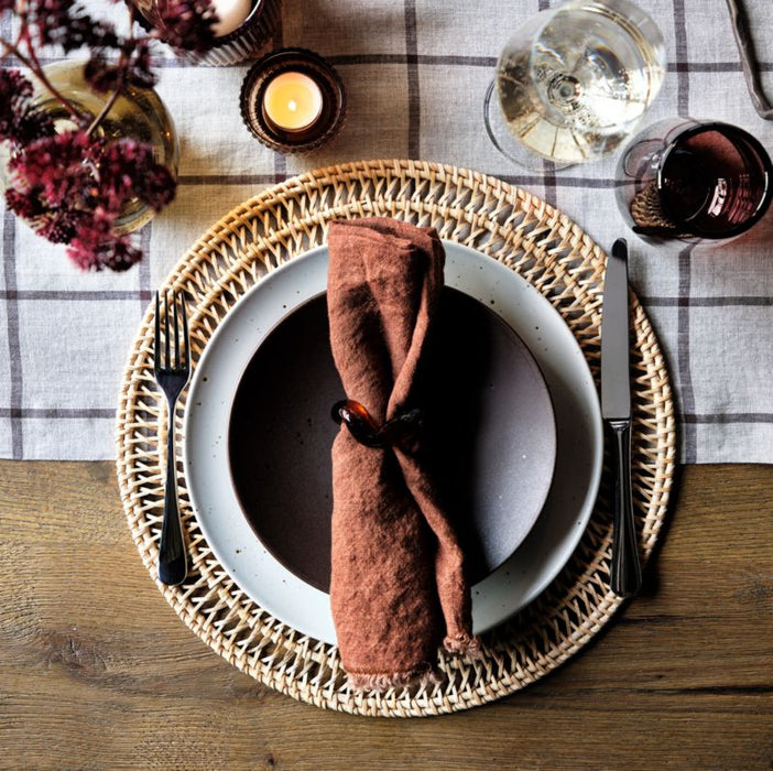 Craft Espresso Stoneware Coupe Salad Plate