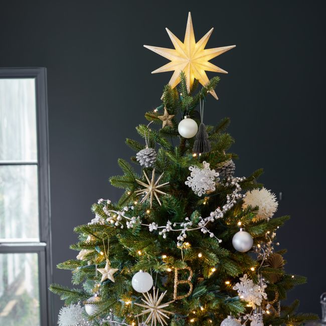 White Coral Cluster Christmas Tree Ornament