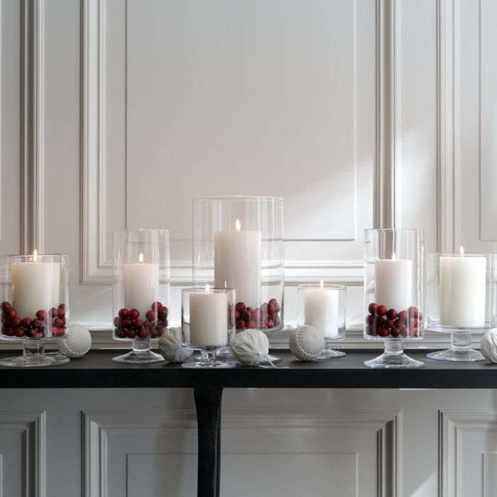 White Pillar Candle 6"x16"