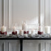 White Pillar Candle 6"x16"