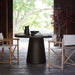 Willy 32" Charcoal Round Pedestal Dining Table by Leanne Ford