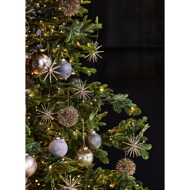 White Coral Cluster Christmas Tree Ornament