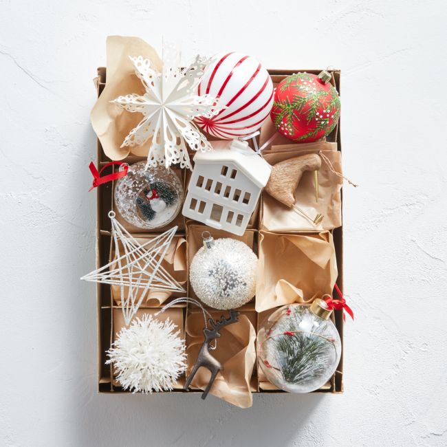 White Coral Cluster Christmas Tree Ornament