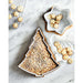 Snowflake Oven-to-Table Casserole Dish with Wood Trivet
