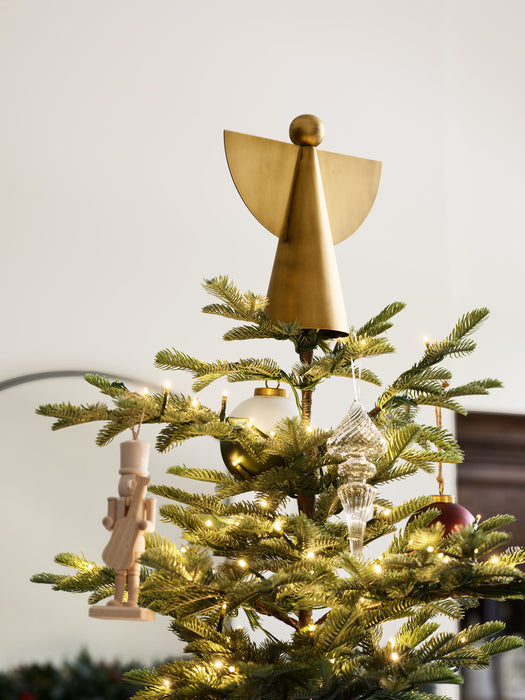 Brass Angel Christmas Tree Topper