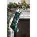 Velvet Heritage Green Christmas Stocking