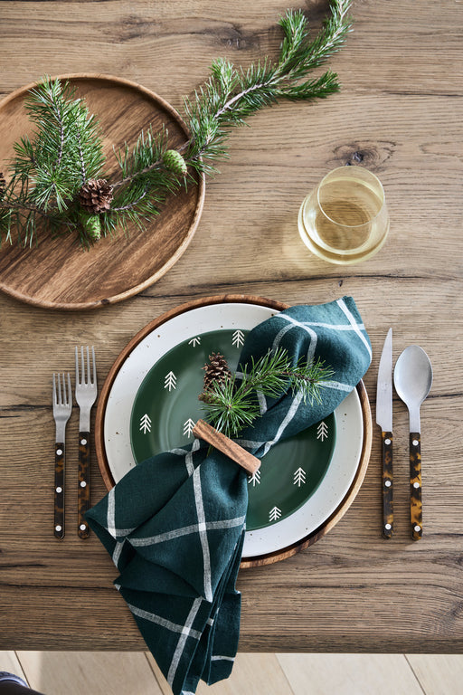 Rectangle Acacia Napkin Ring