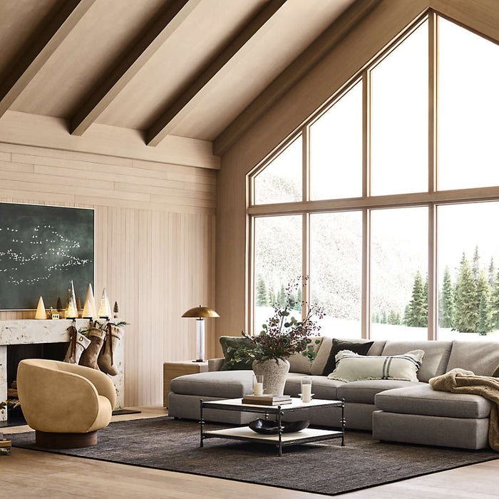 Lounge 2-Piece Sectional Sofa with Chaise Lounge