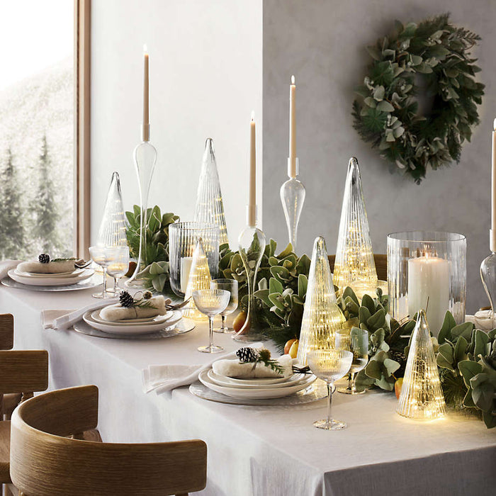 Faux Spruce and Eucalyptus Holiday Garland 6'