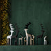 Wood Reindeer Holiday Decoration 9"