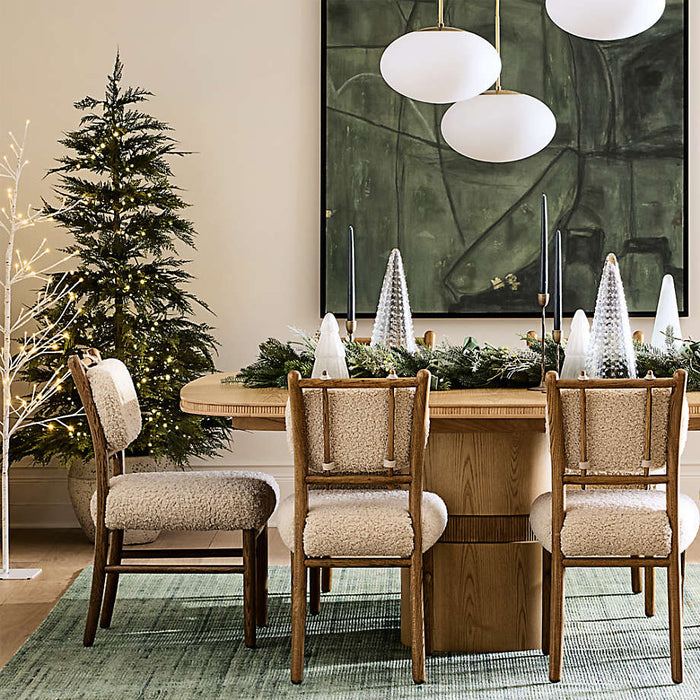 Roseau 48"-70" Natural Wood Extendable Dining Table