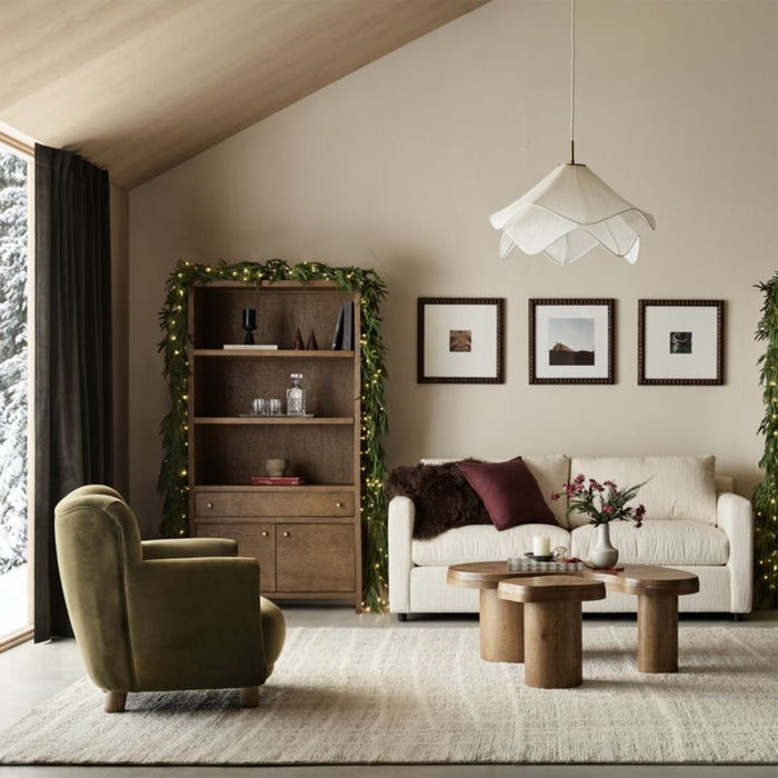 Barrett II 91" Reversible Storage Chaise Lounge Queen Sleeper Sectional Sofa