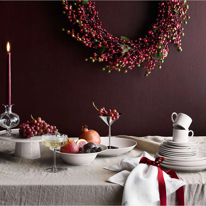 Aspen Porcelain Pedestal Cake Stand