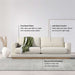 Tidal 2-Piece Sectional Sofa with Chaise Lounge
