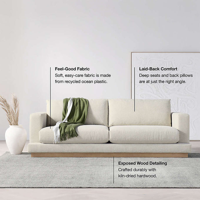 Tidal 2-Piece Sectional Sofa with Chaise Lounge
