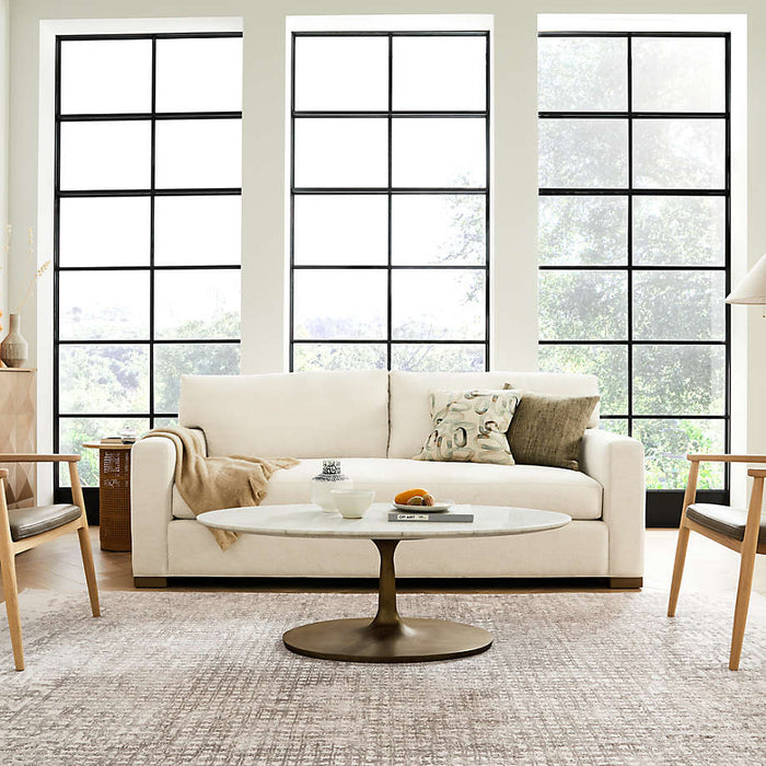 Axis 2-Piece Bench Sectional Sofa with Chaise Lounge