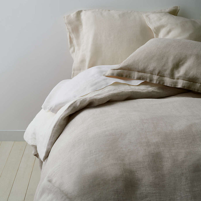 Aire Natural Hemp Standard Pillowcases, Set of 2